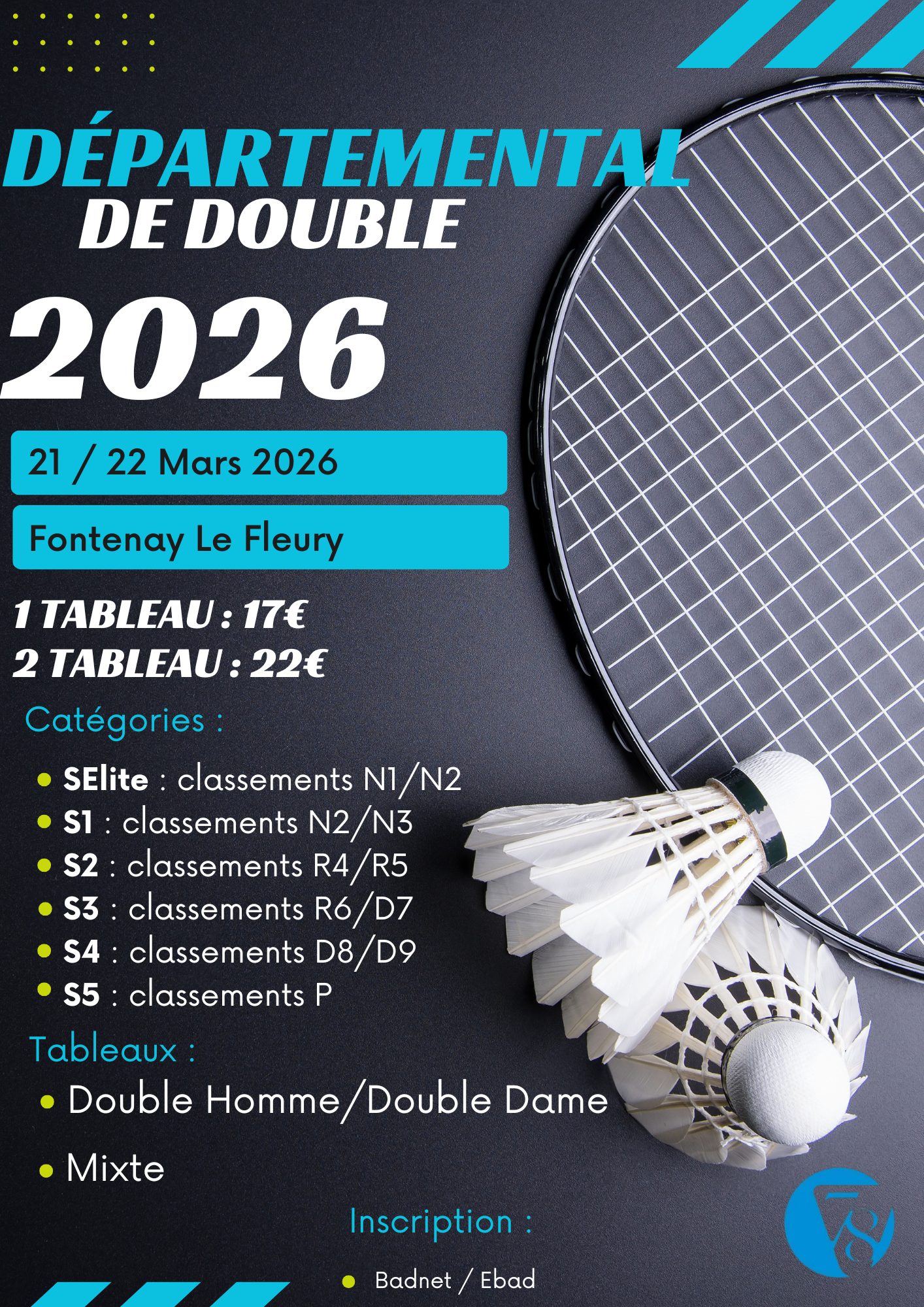 Championnat Départemental 78 - Doubles